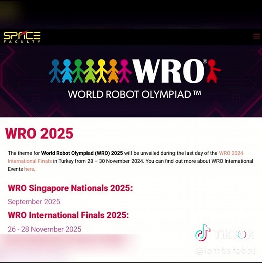 WRO 2025 Theme Announcement at WRO 2024 Finals