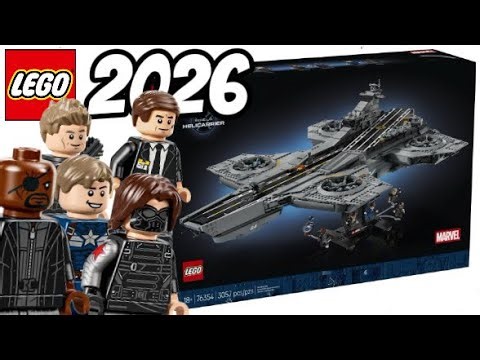LEGO Marvel SHIELD Helicarrier 2026 OFFICIALLY REVEALED… This Is INSANE