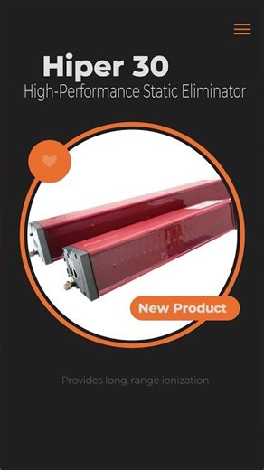 Eliminate Static for Good: The 24 VDC Hiper 30 Anti-Static Bar