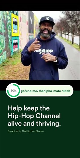 Help support The Hip Hop Channel $200 to goal!🙏🏾 https://gofund.me/b0c542a53 #GoFundMe #support #donate #hiphop
