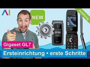 Gigaset GL7 - Initial setup / first steps (voice, Wi-Fi) • 📱 • ⚙️ • ☑️ • Instructions | Tutorial