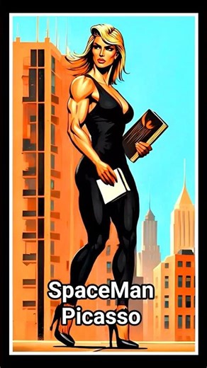 SpaceMan Picasso: The Real World of Make-Believe. #shorts #short