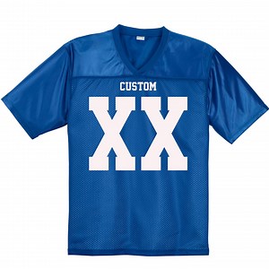 Customized Football JERSEY MESH Personalized Football Jersey Team Adult Mens Jersey Make Your Own Jersey Name and Number Vneck Big FRONT - Etsy