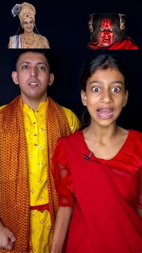 Khuni Chudail🧟‍♀️🩸💀Vs Bhagwan🌟🛕Look Challenge🙏Prashant Sharma #shorts #ytshorts #funnyshorts