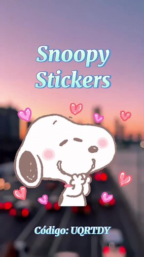 Descarga Stickers de Snoopy para WhatsApp