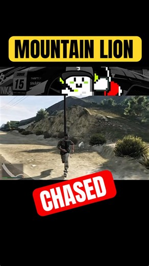 Getting CHASED by the MOUNTAIN LION! GTA Online