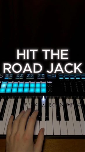 Hit the Road Jack — ONLY White Keys! 🎹 #piano