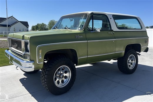 No Reserve: 383 Stroker–Powered 1973 Chevrolet K5 Blazer Cheyenne 4x4