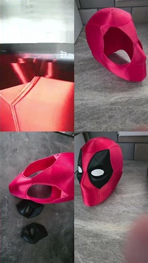 3d printed deadpool life size mask