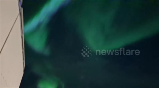 Iceland: Sky Explodes As Massive Northern Lights Blaze Above Reykjavik