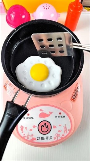 Satisfying with Unboxing & Review Miniature Kitchen Set | ASMR Video no music #asmrtoys #cutetoys