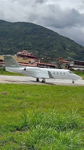 Learjet 55 ready for TAKEOFF | Merida Venezuela