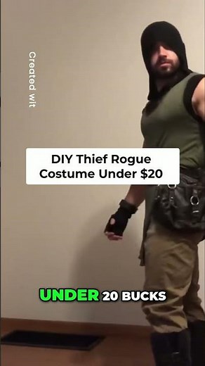 DIY Thief Rogue Costume Under $20 for Any Event!