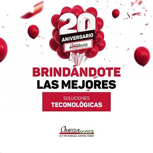 45 reactions | Cumplimos 20 años brindándote las mejores soluciones tecnológicas, representado las marcas más importantes del mundo de la tecnología, ofreciéndote el mejor servicio 拾 Y no le vamos a bajar...  Lo mejor está por venir  ¡Gracias por confiar en nosotros!  #OmegaTechRD #20aniversarioomegatech #AniversarioOmegaTech #omegaaniversario2022 | Omega Tech | Facebook