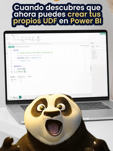 Crea tu propio UDF en Power BI y brilla con tus datos