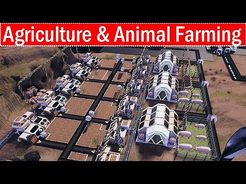 Astro Colony Agriculture & Animal Farming #5 (Biology Science, Farm & Barn)