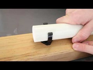 Tube and Rod Snap Spring Clips 1.5 Inch MGS-CLP-04-150 Usage Video