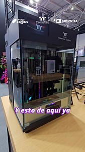 67K views · 9.5K reactions | ¡PC SUMERGIDO en LÍQUIDO! 勞de la mano de Thermaltake en Computex 2025 #pcgaming #setup #cooling #gpu | Droga Digital | Facebook