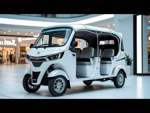 2026 Toyota Bajaj 10-Seater Auto Rickshaw | Next-Gen Public Transport Revealed