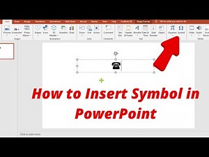 How to insert Symbol in PowerPoint