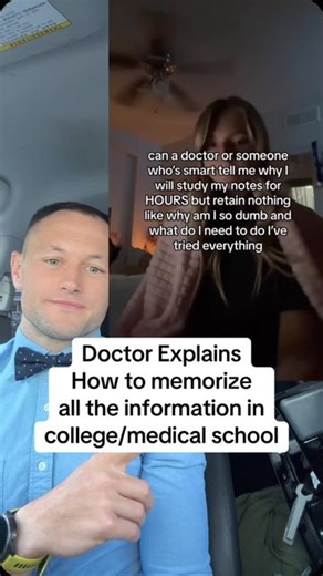 Tommy Martin, MD | MedPeds | kenny 🎀🧸🫶🏻 on tiktok ive got you! Here are some tips on how to study and how to memorize a large volume of information! #study #college... | Instagram