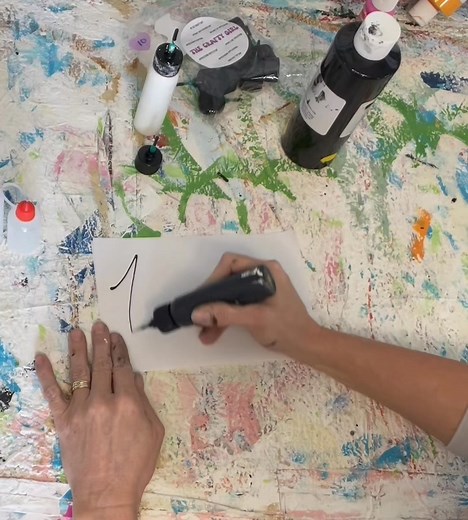 Let’s talk about my magic writer bottle… It’s not magic, but it’s seriously a pretty cool tool that I feel like has enhanced my artwork! It definitely takes some getting used to if you’ve been using a brush or paint pen for your outlining and accents but you gotta start somewhere! Order some of these tips and start learning! Go to my TikTok and get the link off this video or from my showcase. | LilyPad Designs - Cordele GA