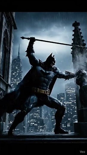 BATMAN DANCE 🦇 Dark Knight's Disciplined Bōjutsu!