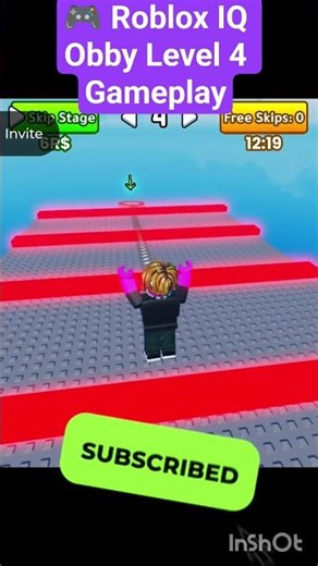🎮 Roblox IQ Obby Level 4 Gameplay#IQObby #RobloxIQObby #Level4 #GamingShorts #RobloxIndia