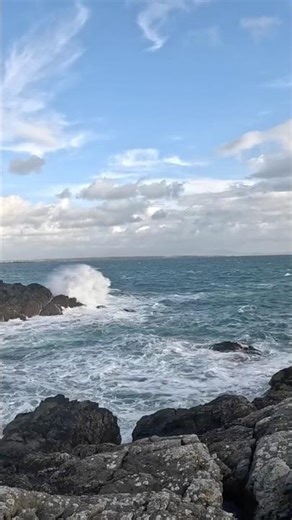 Coastal Adventure | Battling the Wind and Waves.#adventure #explore #ocean