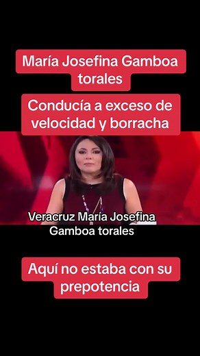 María Josefina Gamboa: Conducción Temprana y Polémica