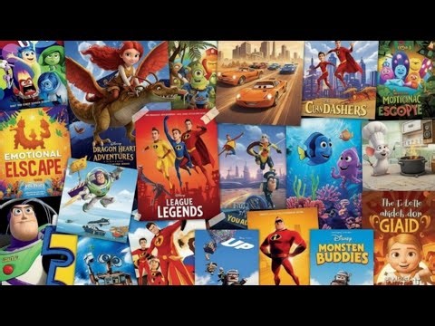 Disney & Pixar All Movies (1950–2029) | Full Timeline With Upcoming & Released