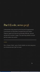 3.1K views · 36 reactions | EDITORIAL WRITING PATTERN #9-Basic op-ed structure | Joemar Lazaro Furigay | Facebook