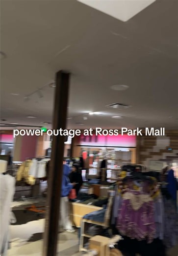 Power Outage Shopping Experience at Ross Park Mall