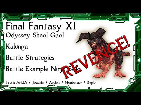 FFXI - Odyssey Sheol Gaol Kalunga Solo