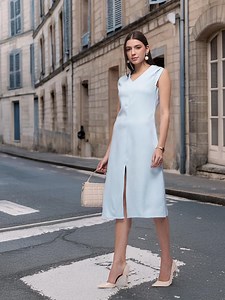 Buy French Connection A Line Midi Dress -  - Apparel for Women