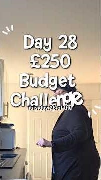 Day 28 £250 budget challenge. Almost there! #food #budgeting #budgetchallenge