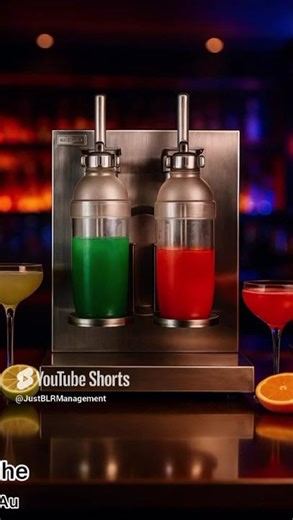 The Automatic Shaker— the future of mixology
