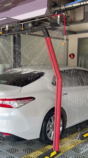 Contactless car wash with 24-hour efficiency#carwash #carwashing