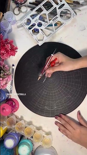 Mandala Grid Drawing | Part1 | Mandala base creation