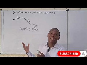 INTRODUCTION TO SCALAR AND VECTOR QUANTITY