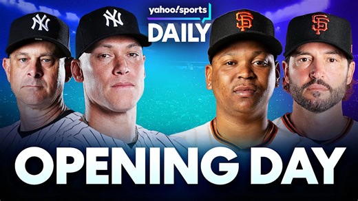 Opening Night! Yankees-Giants Reaction + Our BOLD MLB Season Predictions | Yahoo Sports Daily LIVE