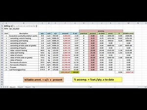 how to do progress Billing
