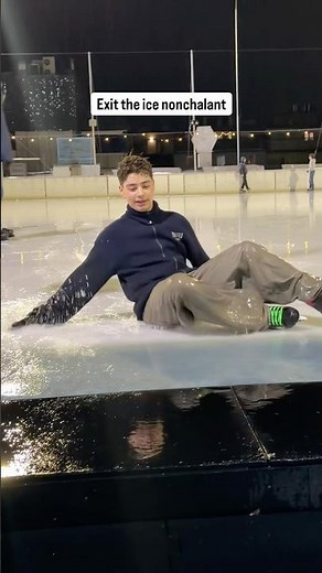 Rate exit the ice nonchalant