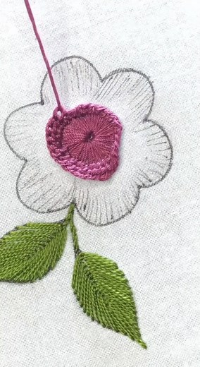 66K views · 726 reactions | Very Simple Hand Embroidery Design | Stitching Garden | Facebook