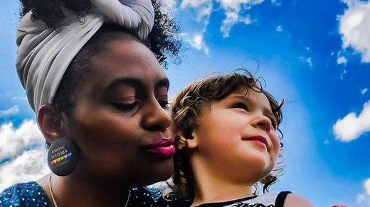 I'm a Black mother who adopted a white baby. Here's why I carry his adoption papers.