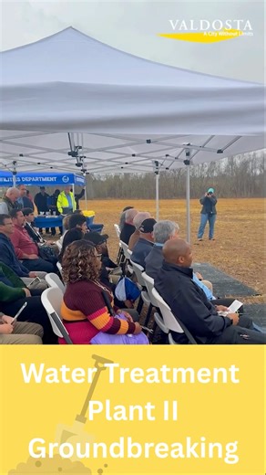 Today, we celebrated the groundbreaking of our second water treatment plant. This is a major step forward for our community’s water infrastructure and future growth. Thank you to our elected officials and City leadership for their continued leadership, and to our partners at CDM Smith, Sawcross Contractors & Engineers, Georgia Power, and the Georgia Governor’s Office of Planning and Budget. Georgia Municipal Association #ACityWithoutLimits | Valdosta, A City Without Limits