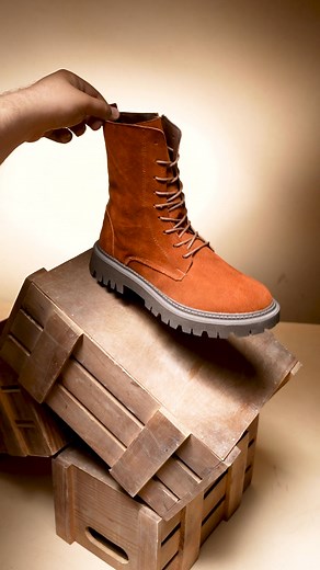 Warm. Stylish. Effortless❄️ Men’s Suede Leather Boots With Soft Feel & Premium Detailing. Anti-Slip Rubber Sole Orthopedic Insole,All-Day Comfort & Stability.✨ Order Now! | MODEX