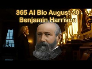 【365 Bio】 Aug 20 Benjamin Harrison, Happy Birthday #BenjaminHarrison #Lifestory #Biography