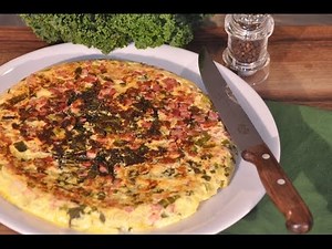 Federkohl Fritatta - http://www.jeannettekocht.ch