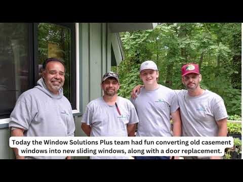 Andersen 100 Series Window Style Conversion & Patio Door Replacement Project